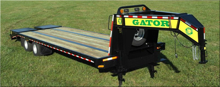 GOOSENECK TRAILER 30ft tandem dual - all heavy-duty equipment trailers special priced  Defiance County, Ohio
